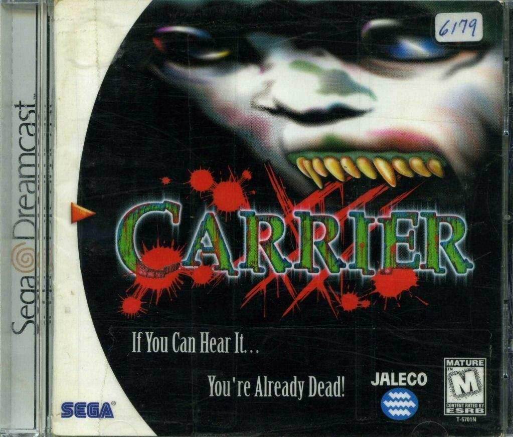 Carrier (Sega Dreamcast) - Game Manual Only