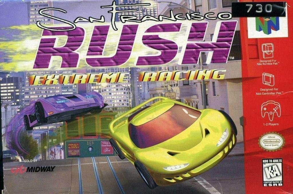 San Francisco Rush (Nintendo 64) - Game Manual Only