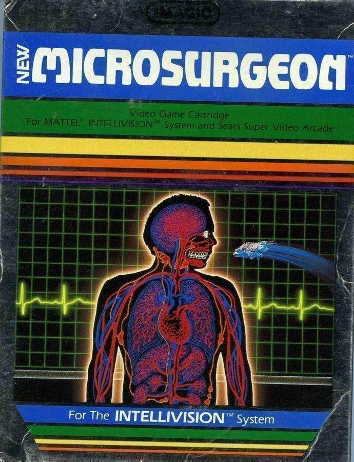 Microsurgeon (Intellivision) - Game Manual Only