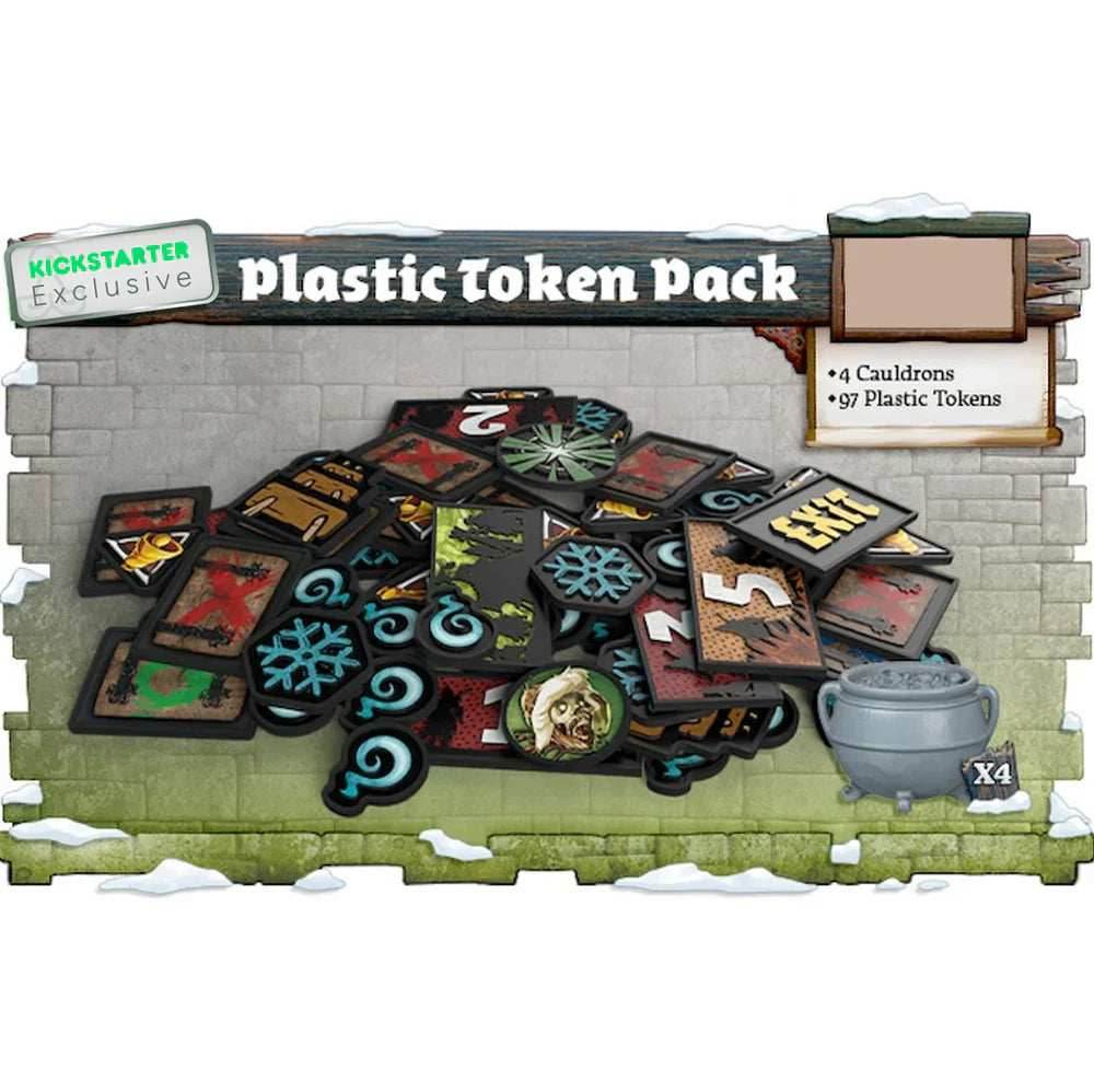 Zombicide: White Death Plastic Token Pack - Kickstarter Exclusive -