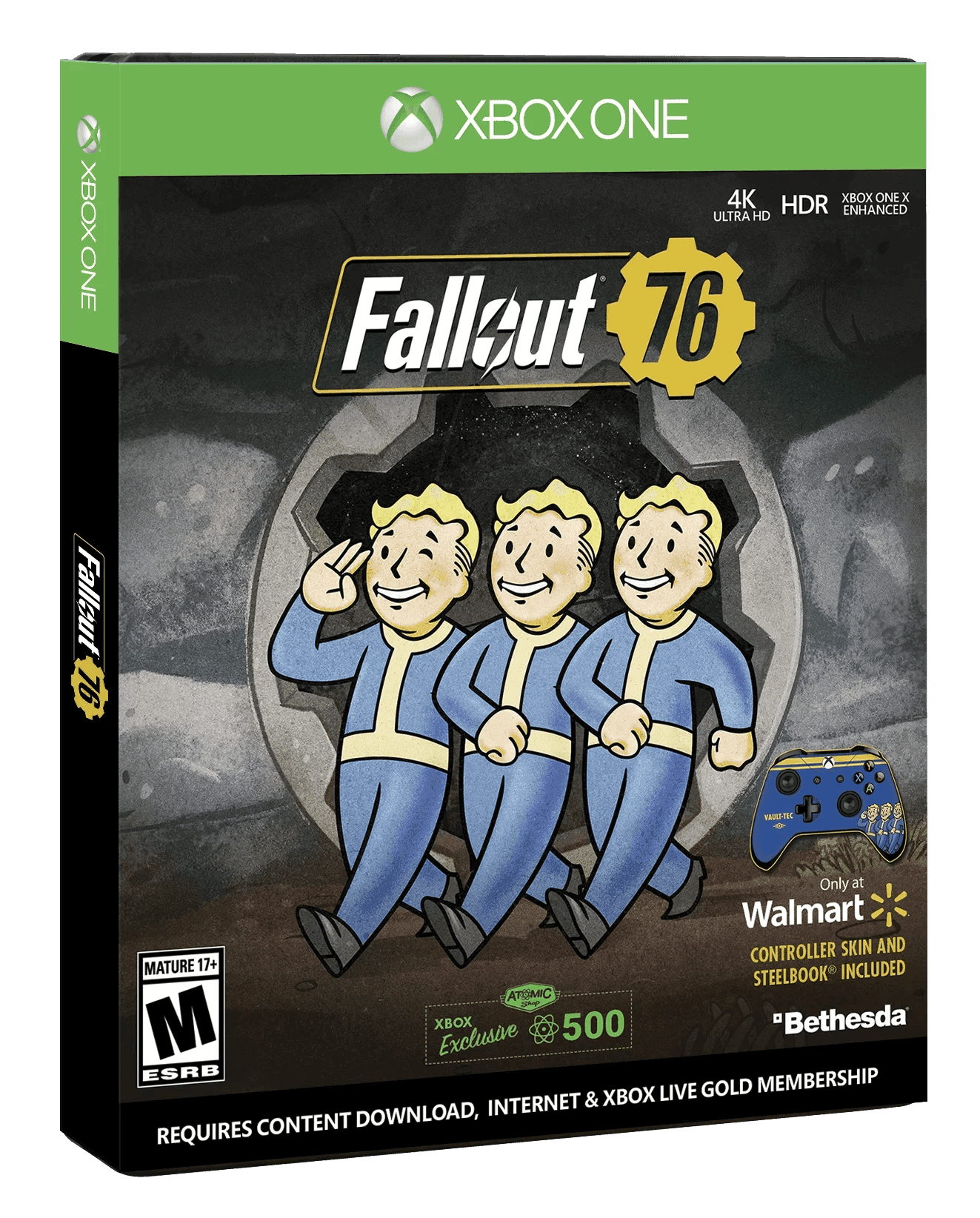 Fallout 76: Walmart Steel-Book Edition (Xbox One) - Game Only