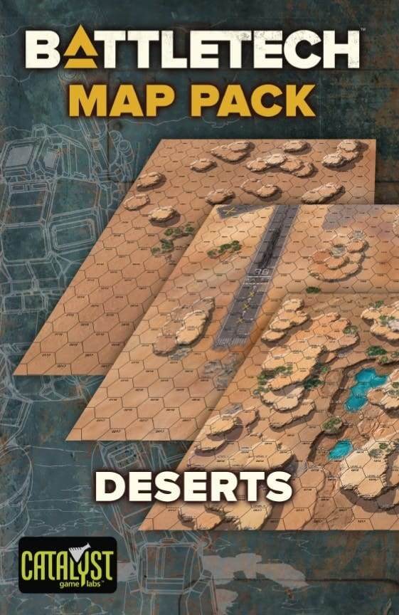 Battletech Map Set: Deserts -