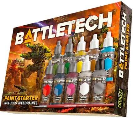 Battletech Paint Starter Set -