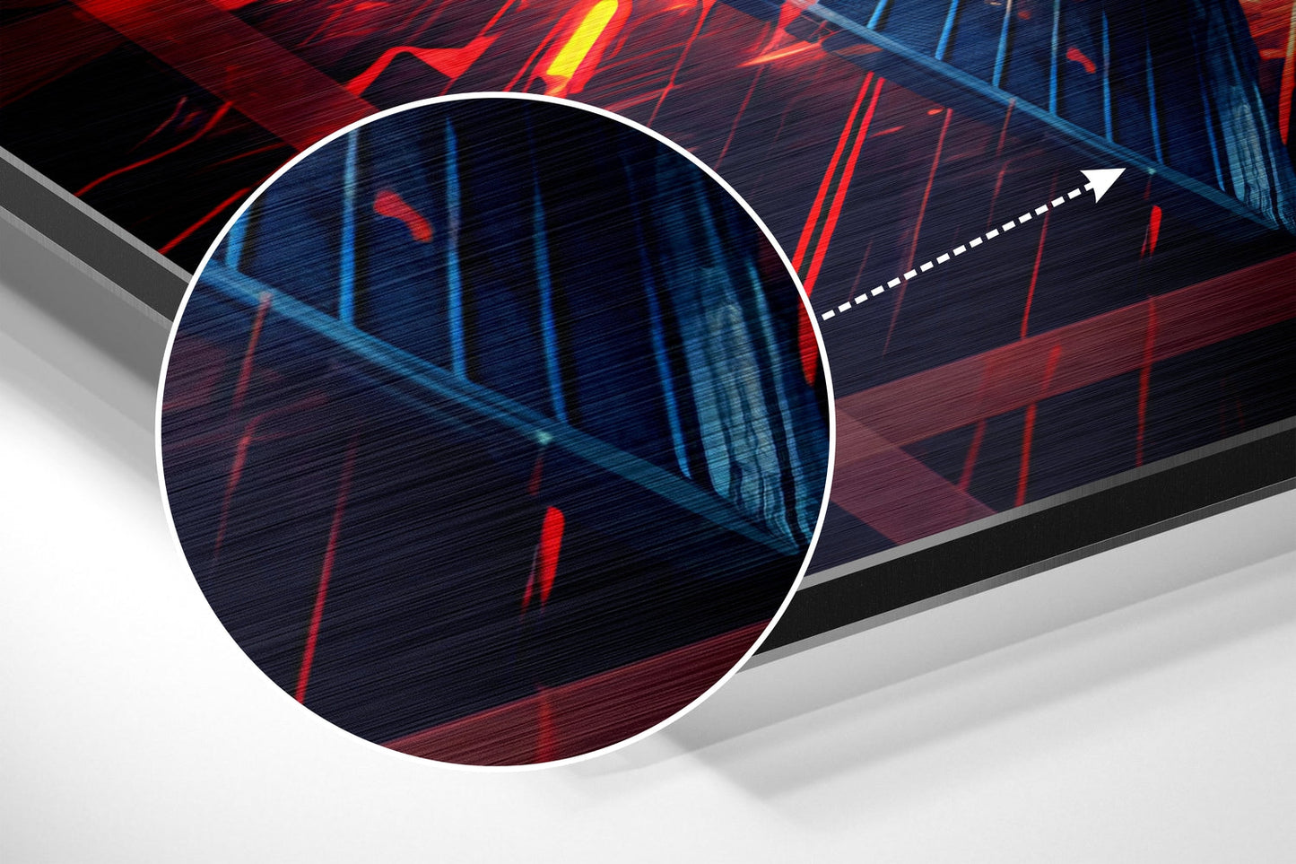 Starfighter Brushed Aluminum Dibond Wall Art