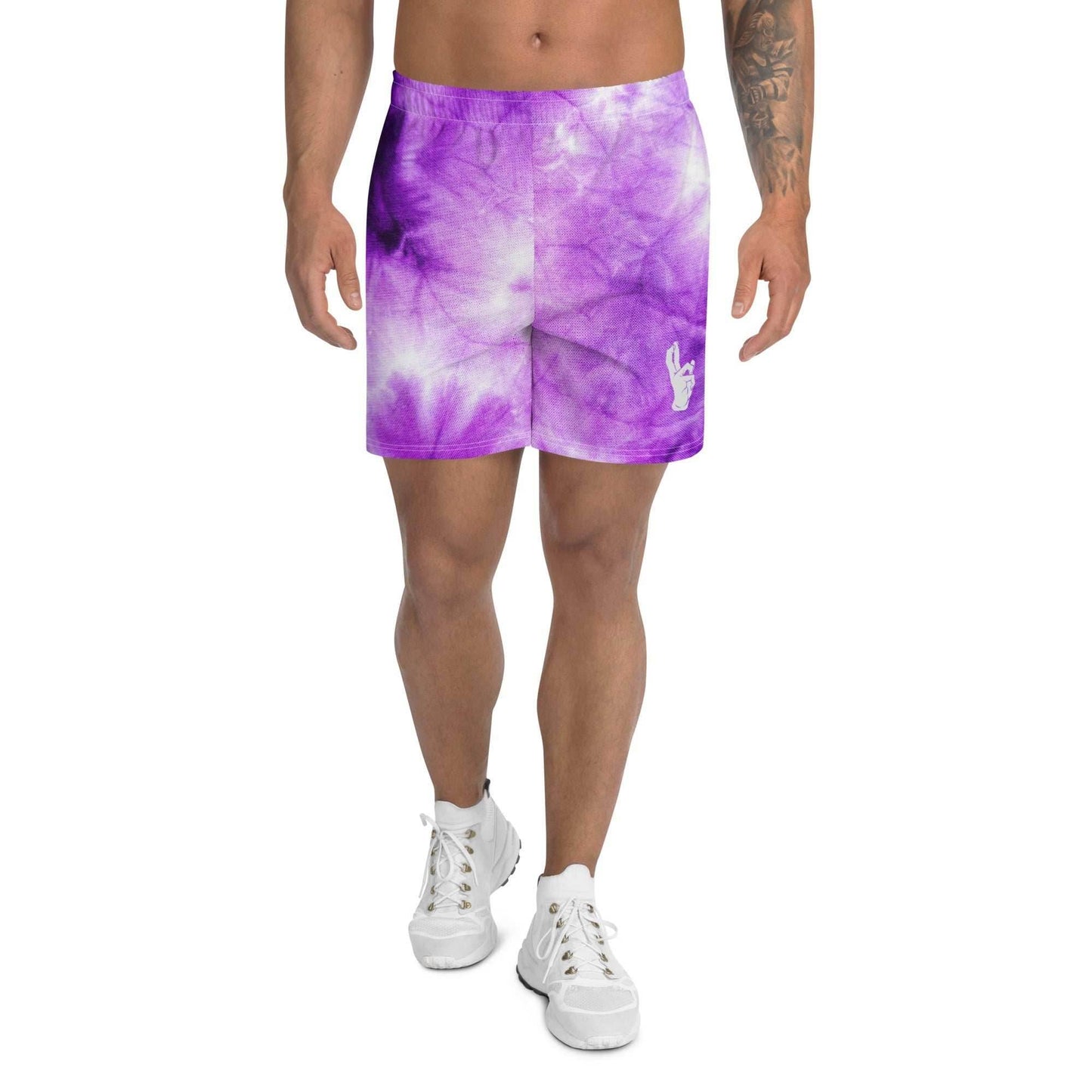 Domain Expansion Tie Dye Recycled Athletic Shorts - 2XS