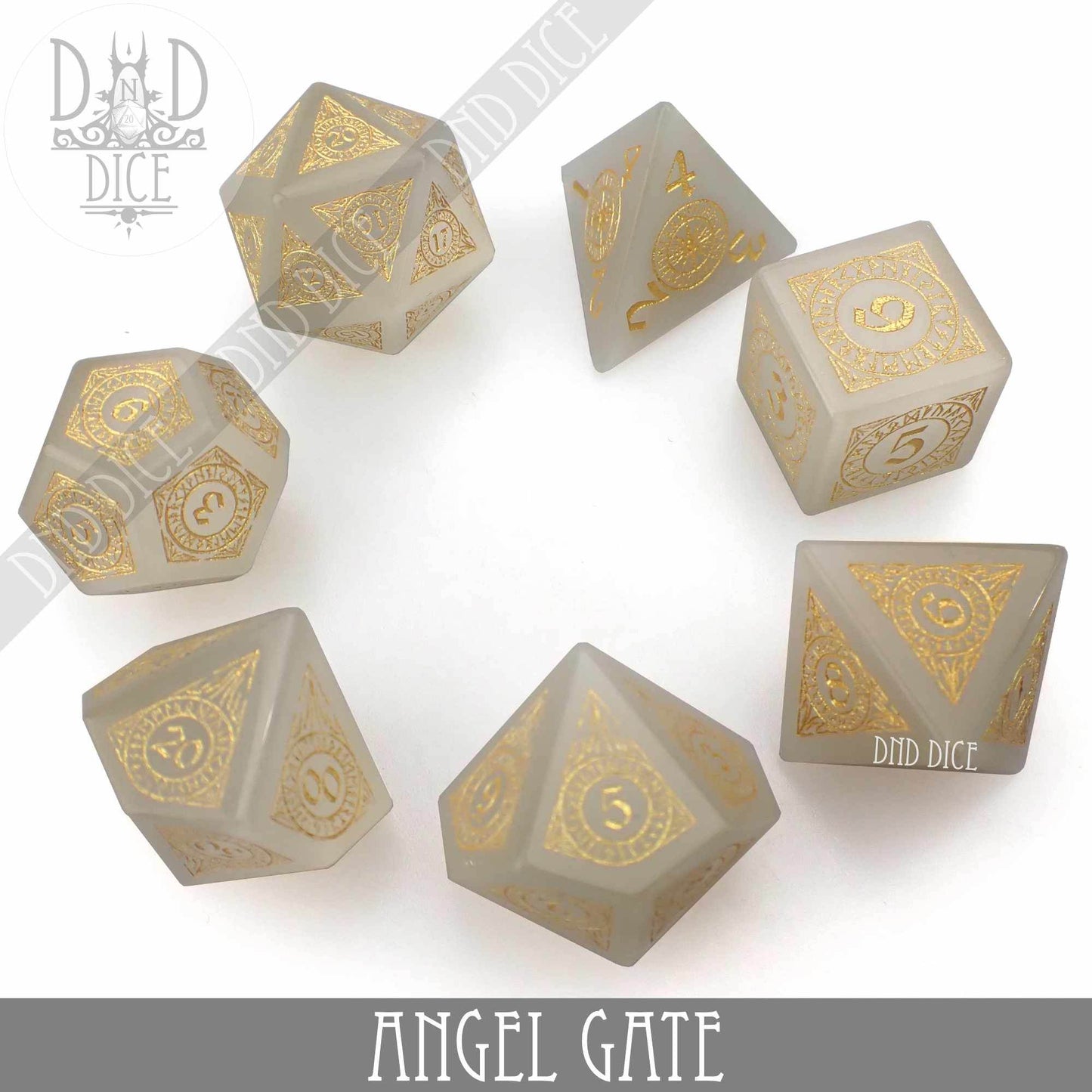 Angel Gate Cat's Eye Dice Set (Gift Box) -