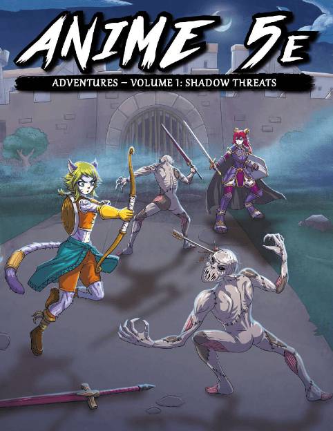 Anime 5E: Adventures - Volume 1 Shadow Threats -