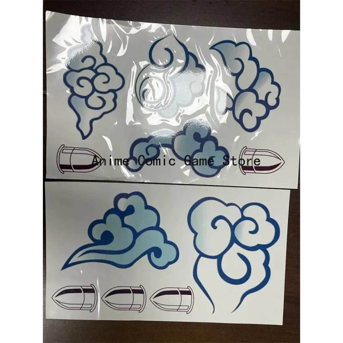 LOL Arcane Cosplay Costume - Loli Jinx Crit - Tattoo sticker / XS / LOL