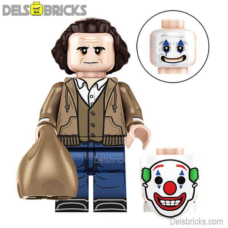 Arthur Fleck The Joker Joaquin Phoenix Lego Minifigures Custom Toys -