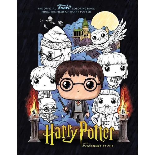Funko Pop! Harry Potter and the Sorcerer's Stone: The Official Coloring Book