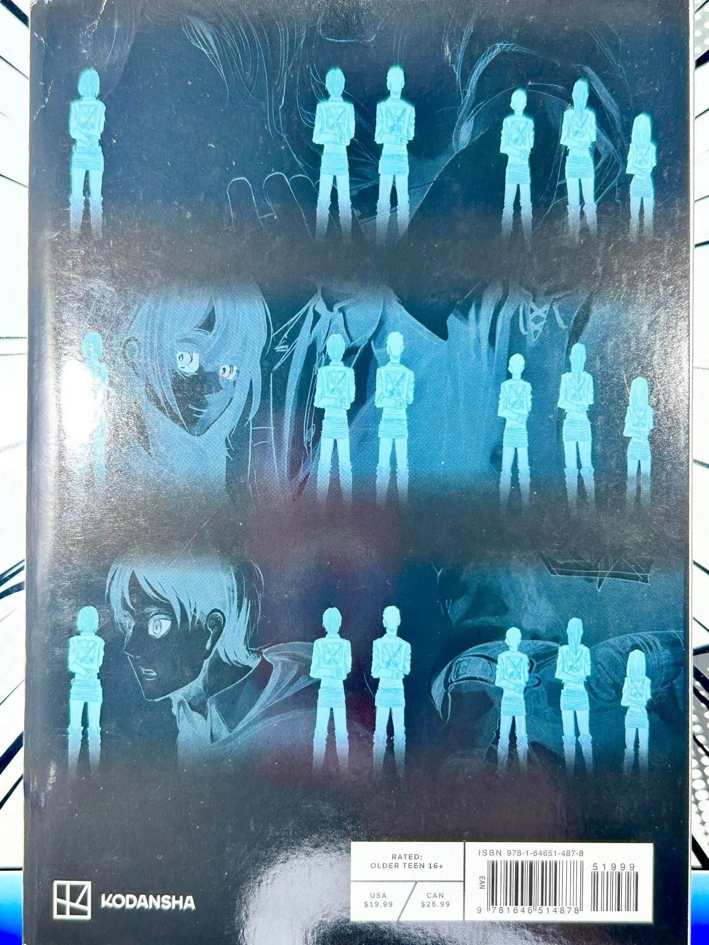 Attack on Titan Omnibus Vol 16-18 -