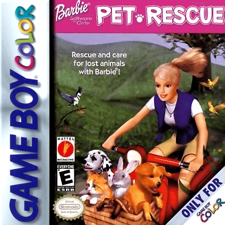 Barbie Pet Rescue (Gameboy Color) - Game Manual Only