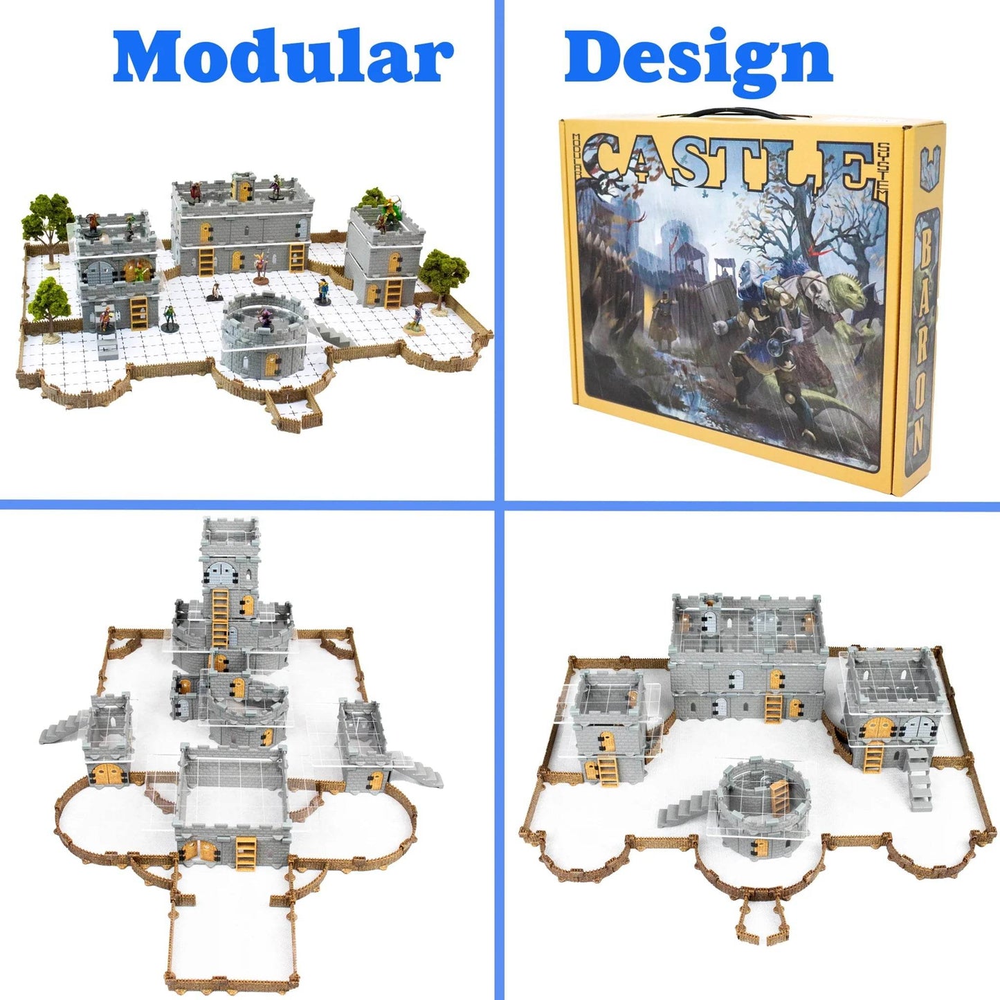 Baron Keep Castle Terrain Set -