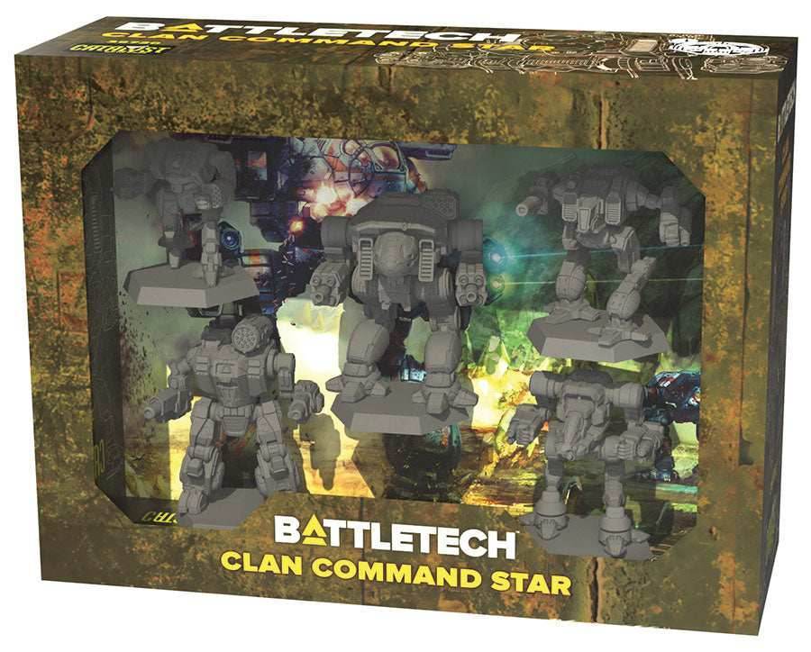 Battletech Clan Star Miniatures -