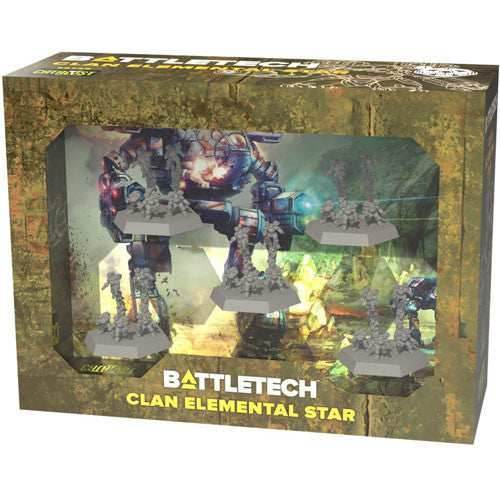Battletech Clan Star Miniatures -