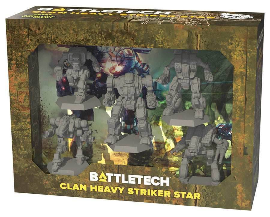 Battletech Clan Star Miniatures -