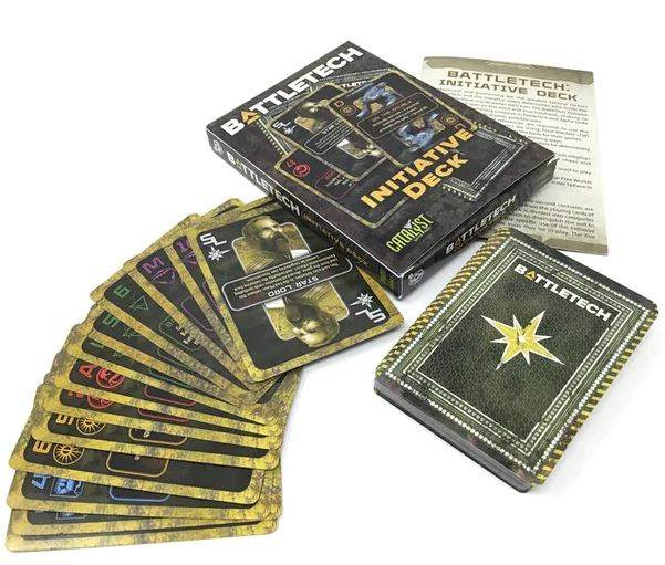 Battletech Initiative Deck -