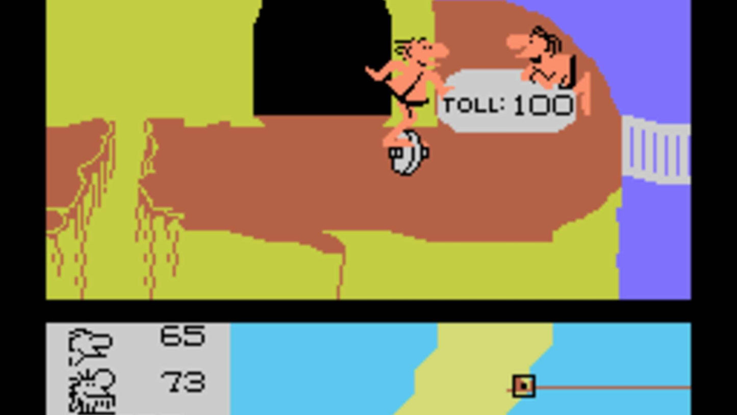 B.C.'s Quest For Tires II: Grog's Revenge (Colecovision) - Game Manual Only