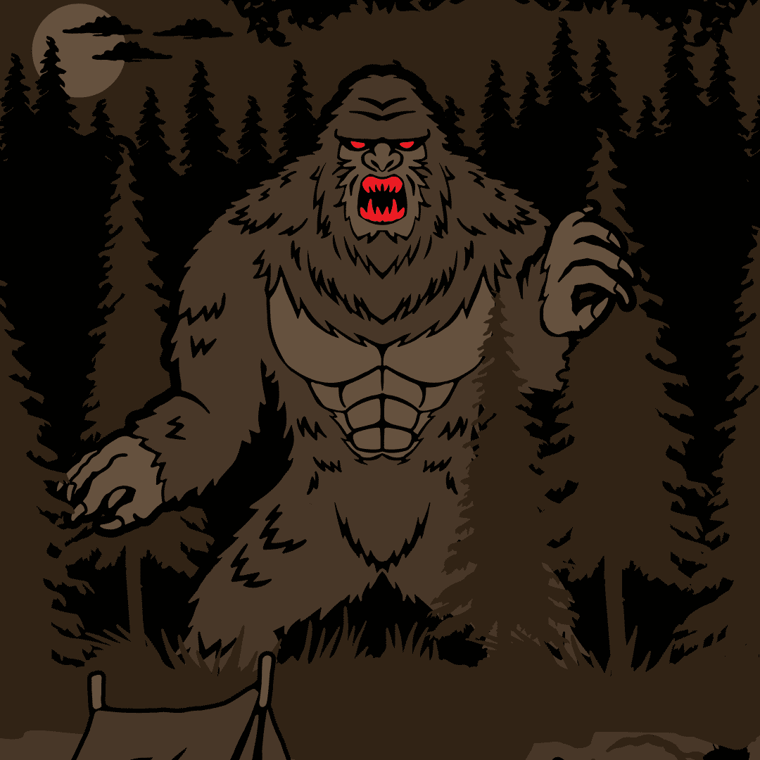 Bigfoot Crew Socks -