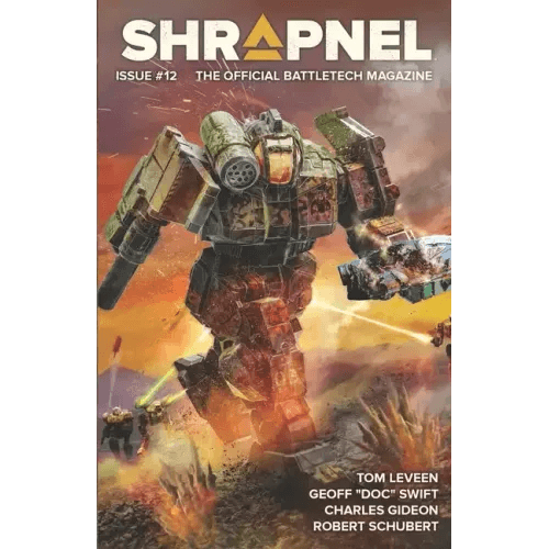 BattleTech: Shrapnel, Issue #12: (The Official BattleTech Magazine) - Paperback -