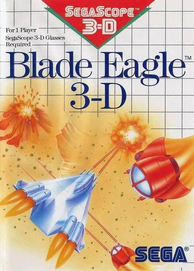 Blade Eagle 3-D (Sega Master System) - Game Manual Only