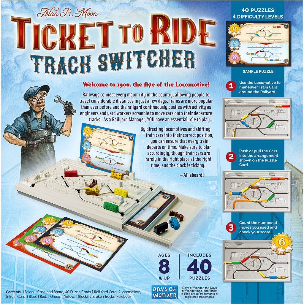 Ticket to Ride Logic Puzzle -