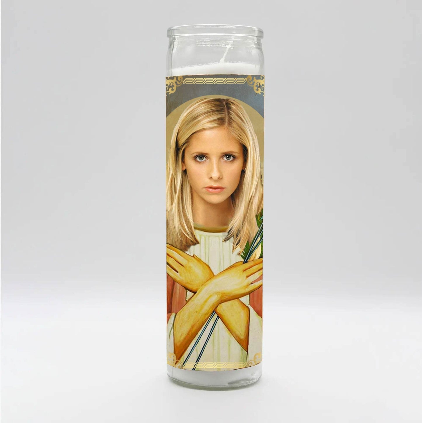 Saint Vampire Slayer Candle -