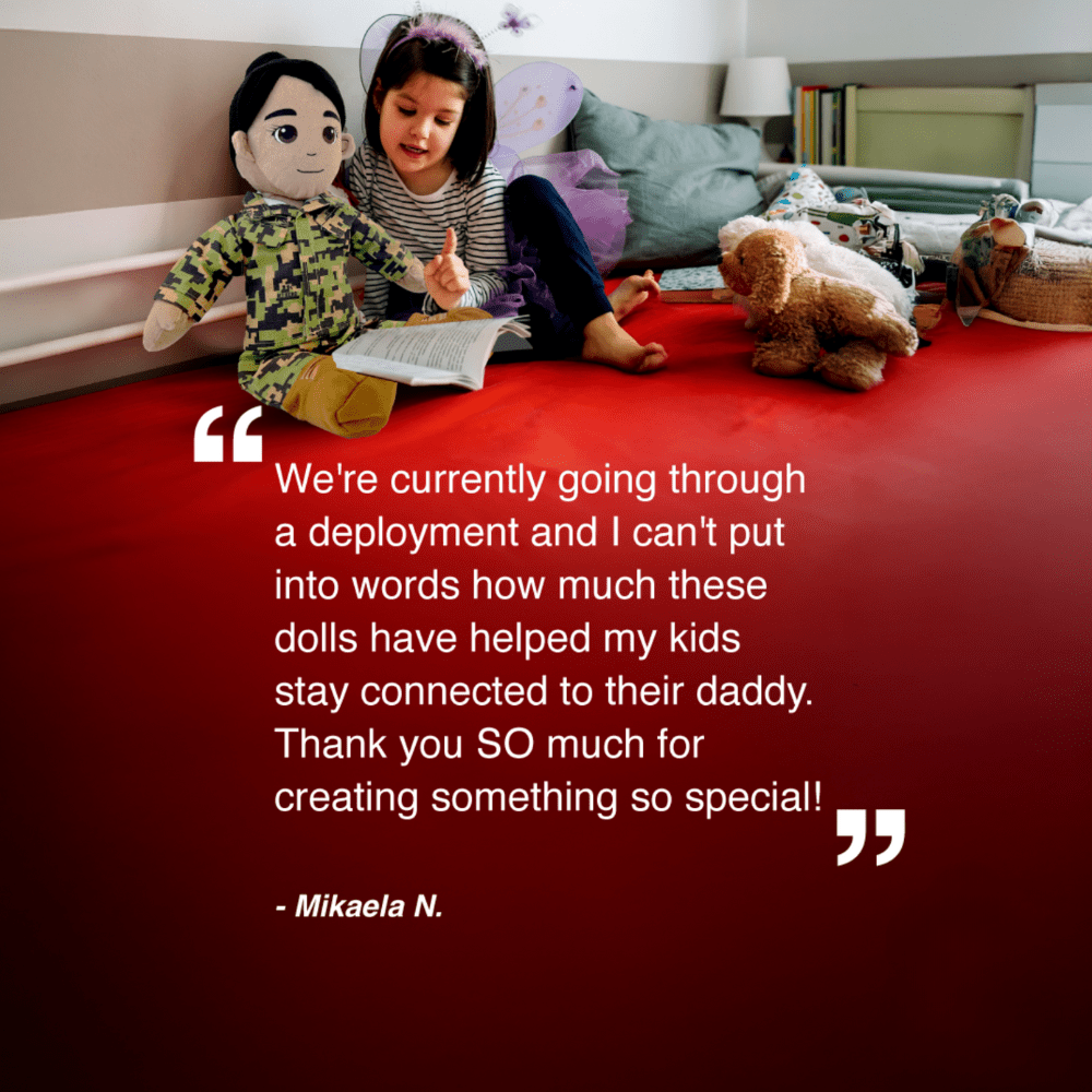 My Hero™ Daddy Doll Air Force | Custom Recordable Plush