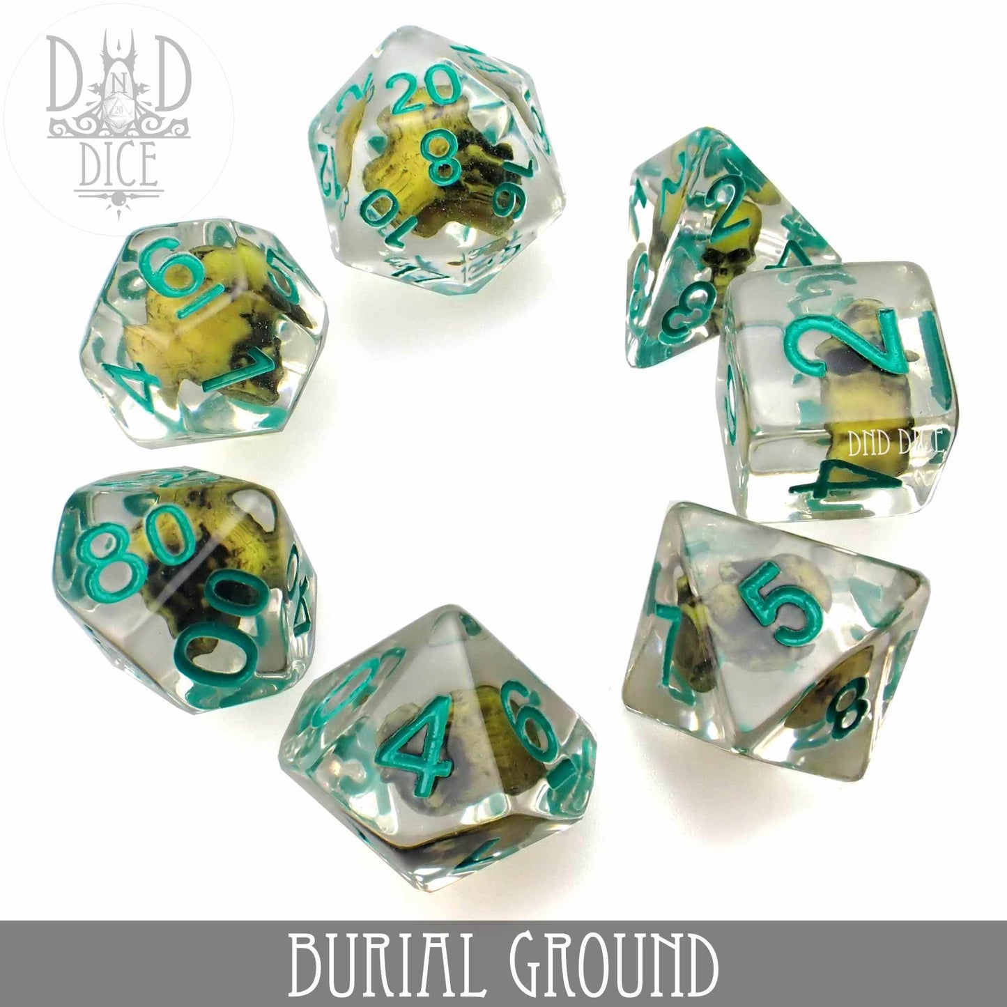 Burial Ground Dice Set -