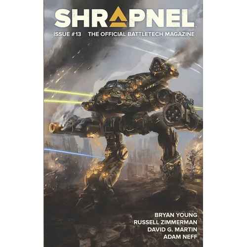 BattleTech: Shrapnel, Issue #13: (The Official BattleTech Magazine) - Paperback -