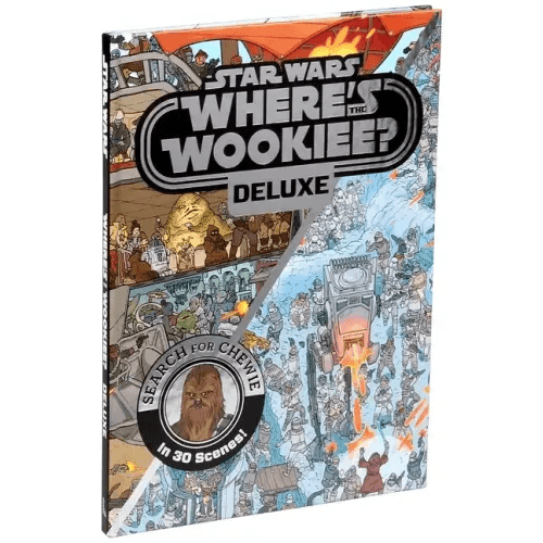 Star Wars: Where's the Wookiee? Deluxe: Search for Chewie in 30 Scenes! - Hardcover -