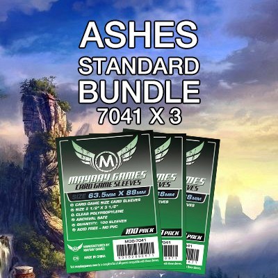 "Ashes Reborn: Rise of the Phoenixborn" Compatible Card Sleeve Bundle