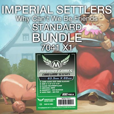 "Imperial Settlers: Why Can't We Be Friends" Card Sleeve Bundle