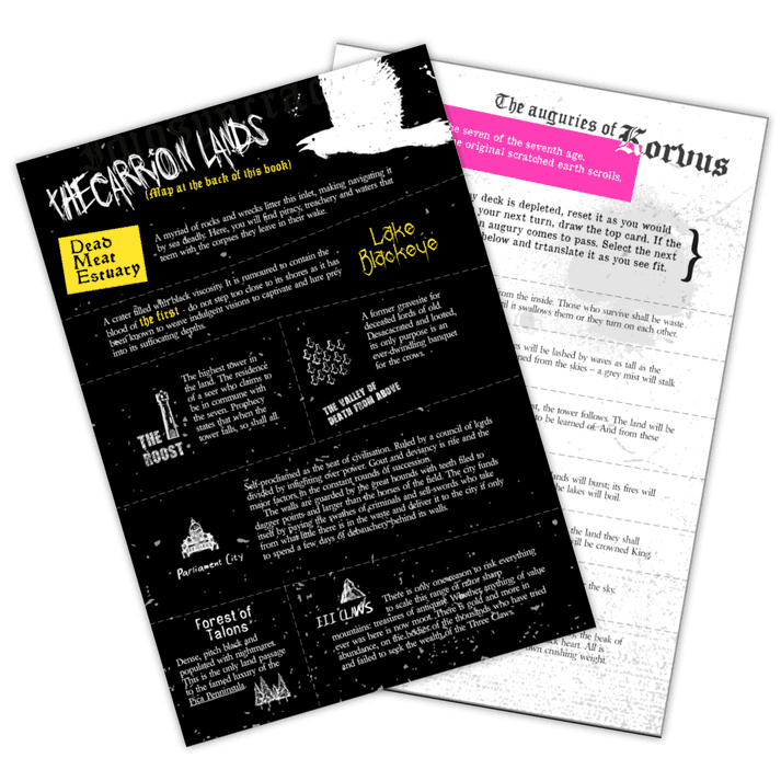 Be Like A Crow: Korvus- a Mörk Bork inspired expansion for Be Like A Crow -