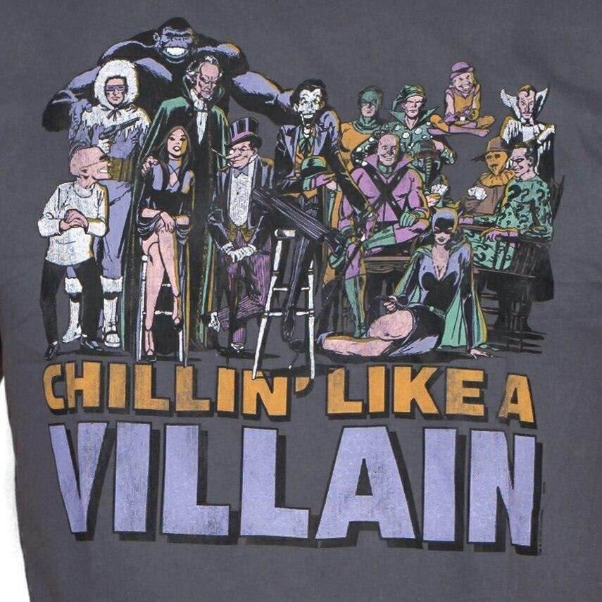 Chillin Like a Villian T-Shirt - S
