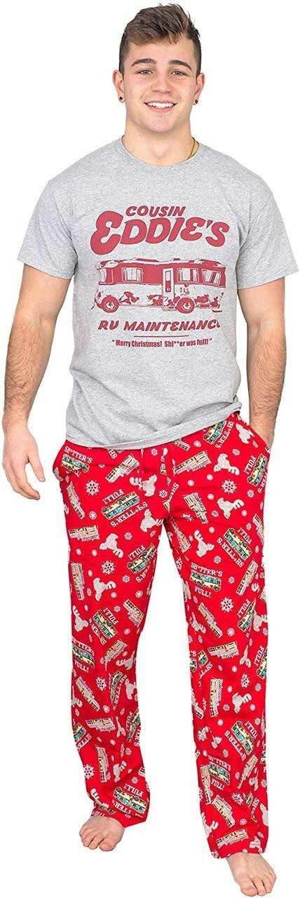 Christmas Vacation Cousin Eddie's Shirt and Shitters Full Pants Set - S