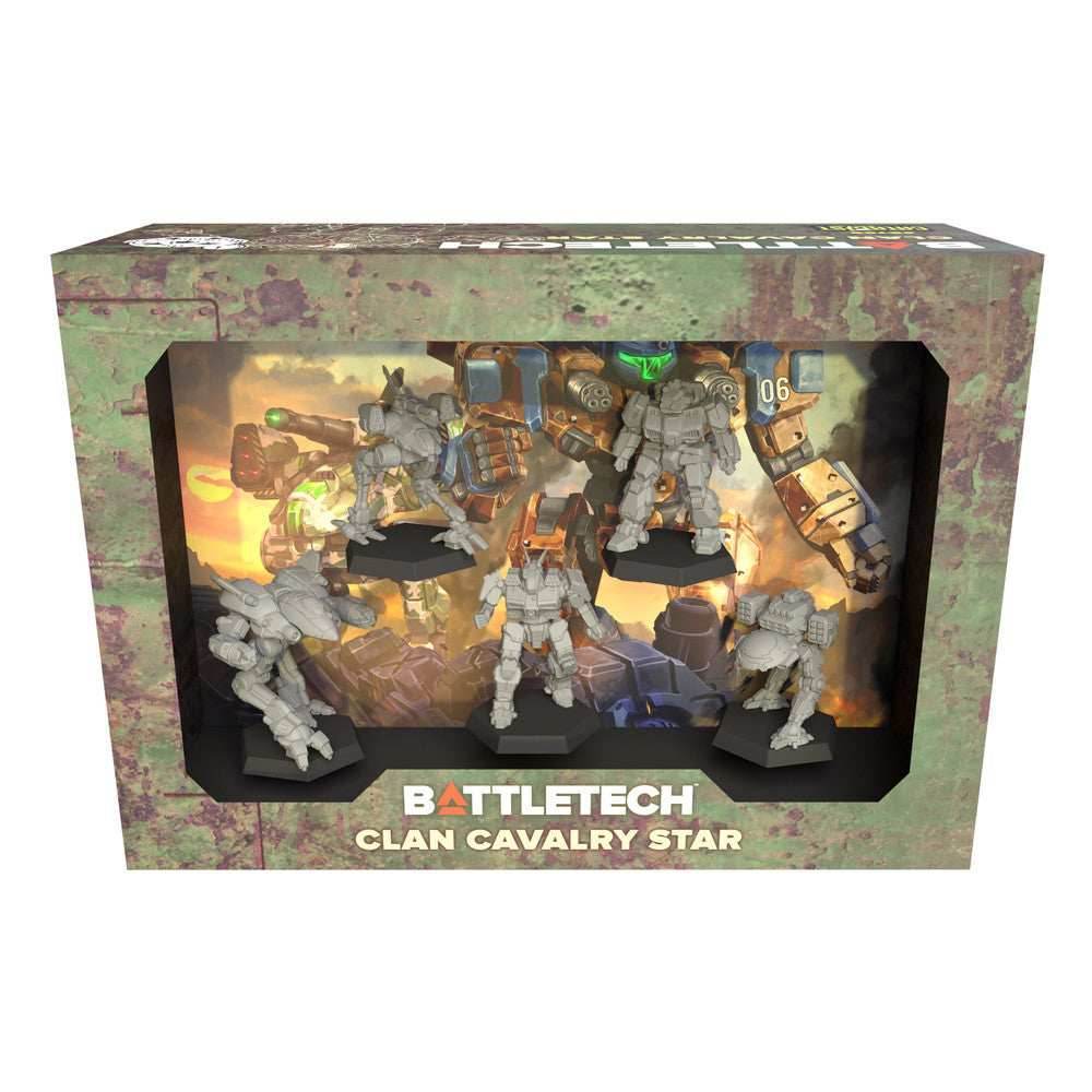 Battletech Clan Star Miniatures -