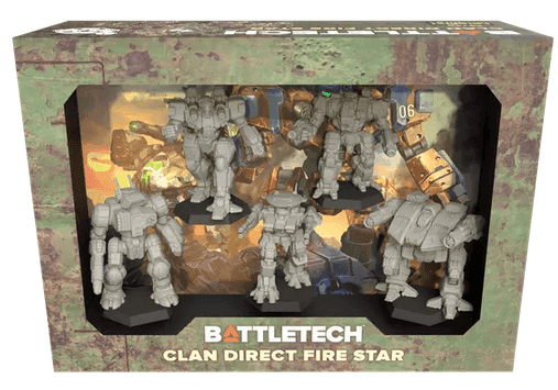 Battletech Clan Star Miniatures -