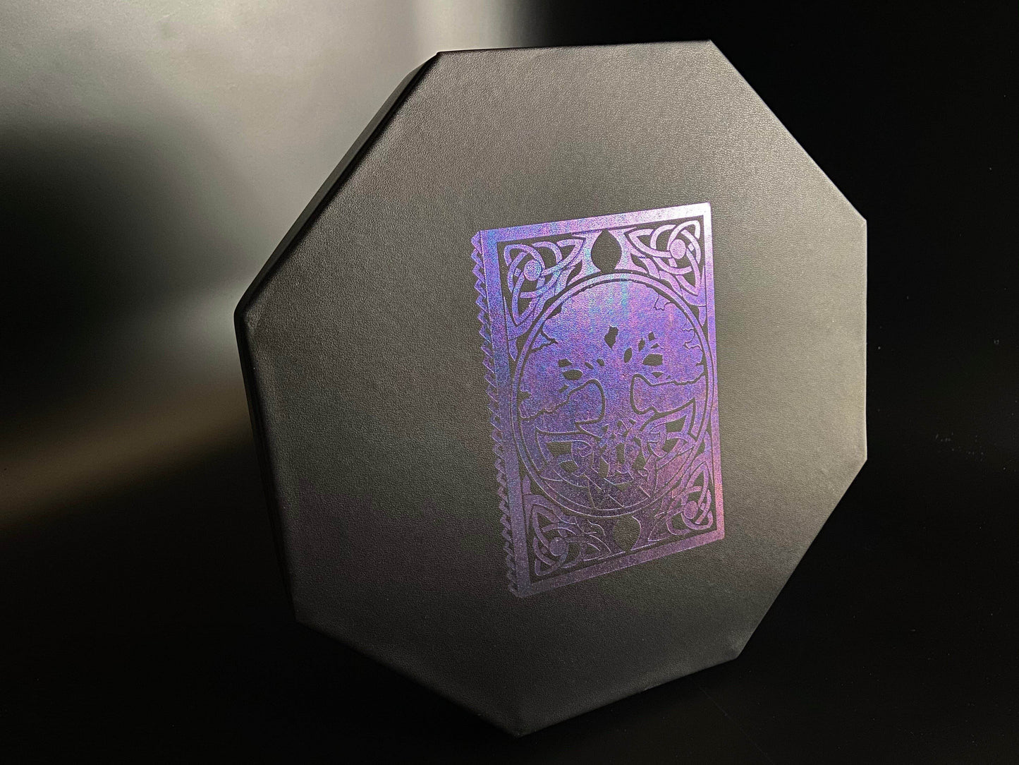 Color Shift Dice Tray Lid - Spell Book Design -