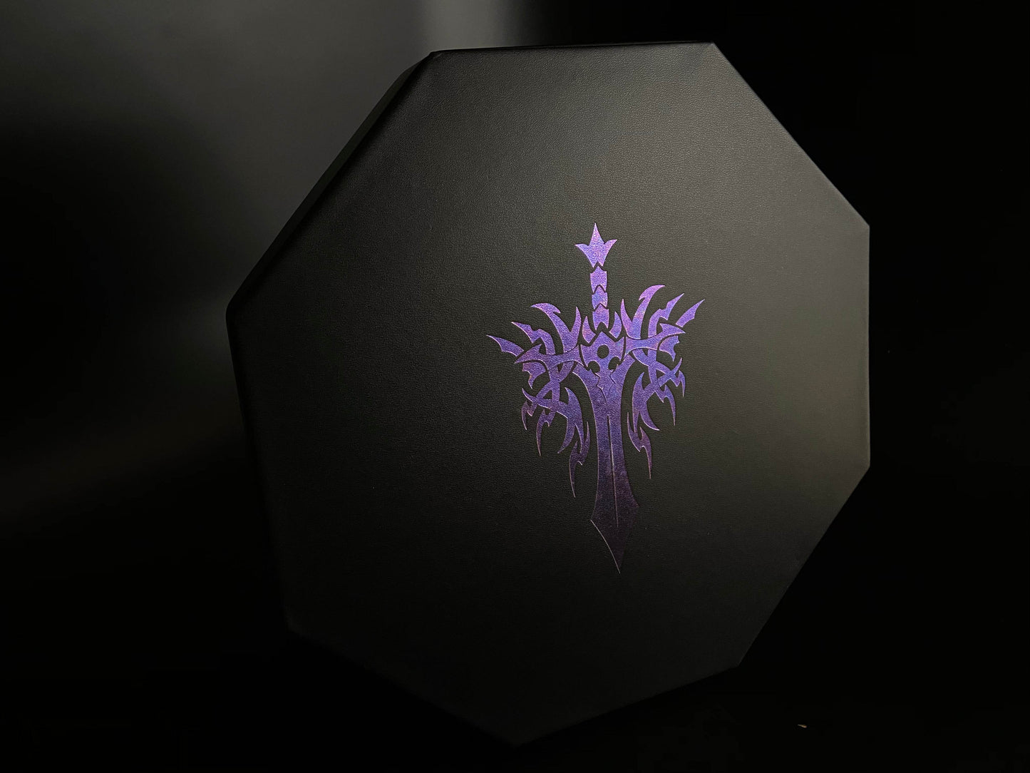 Color Shift Dice Tray Lid - Sword Design -