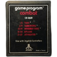 Combat - Atari 2600 - Text Label - Game Only