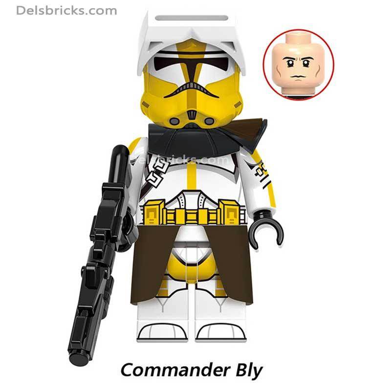 Commander Bly Clone Trooper Lego Star wars Minifigures -