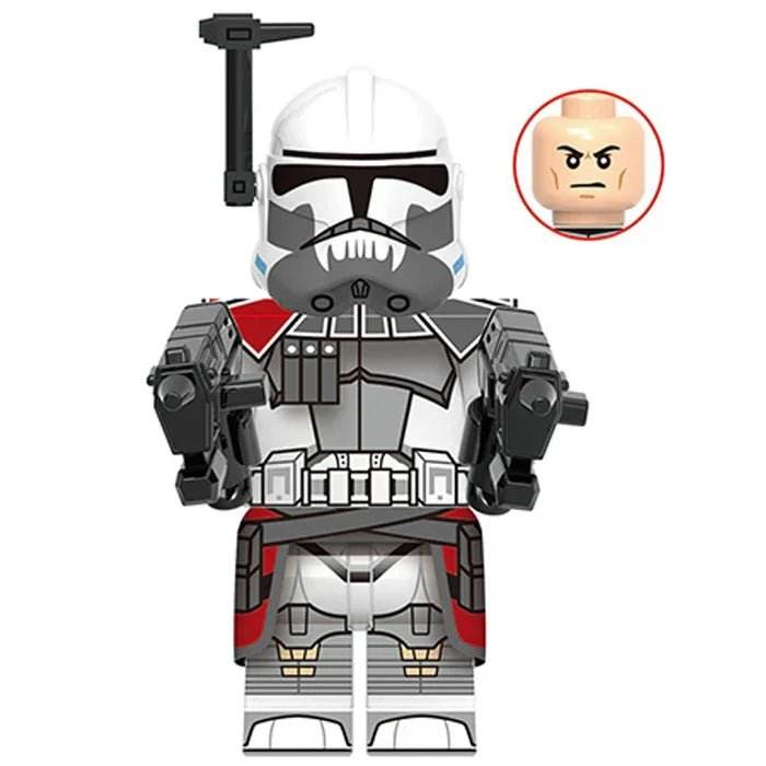 Commander Colt Clone trooper Lego Star wars Minifigures -