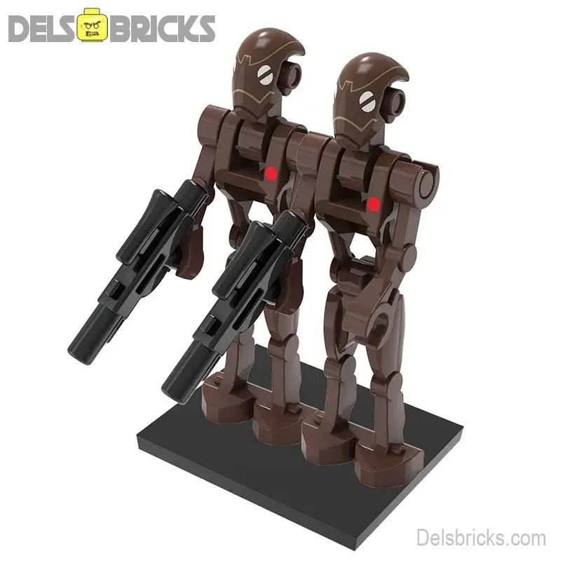 Commando Droids set of 2 Lego Star wars Minifigures custom toys -