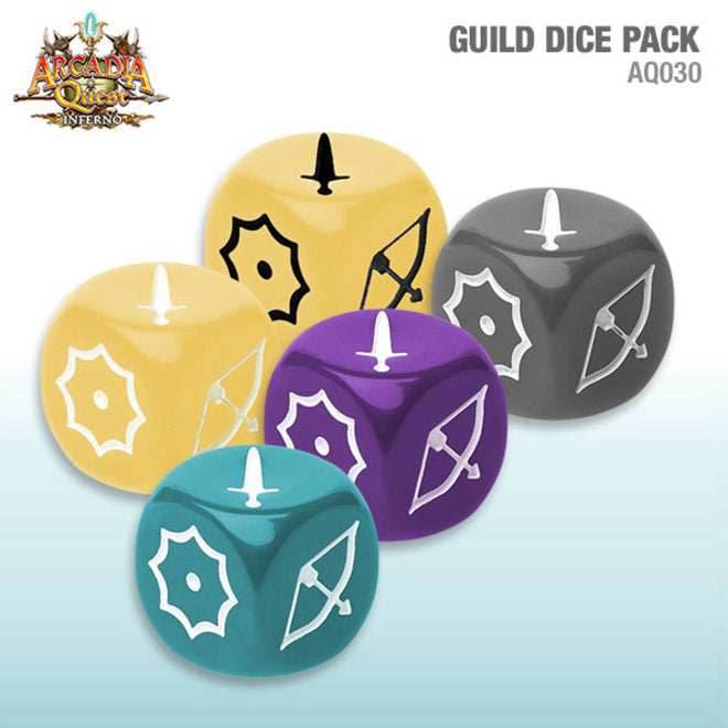Arcadia Quest: Inferno Guild Dice -