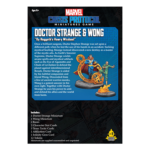 Marvel Crisis Protocol: Doctor Strange and Wong -