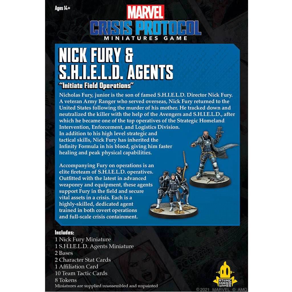 Marvel Crisis Protocol: Nick Fury and S.H.I.E.L.D. Agents -