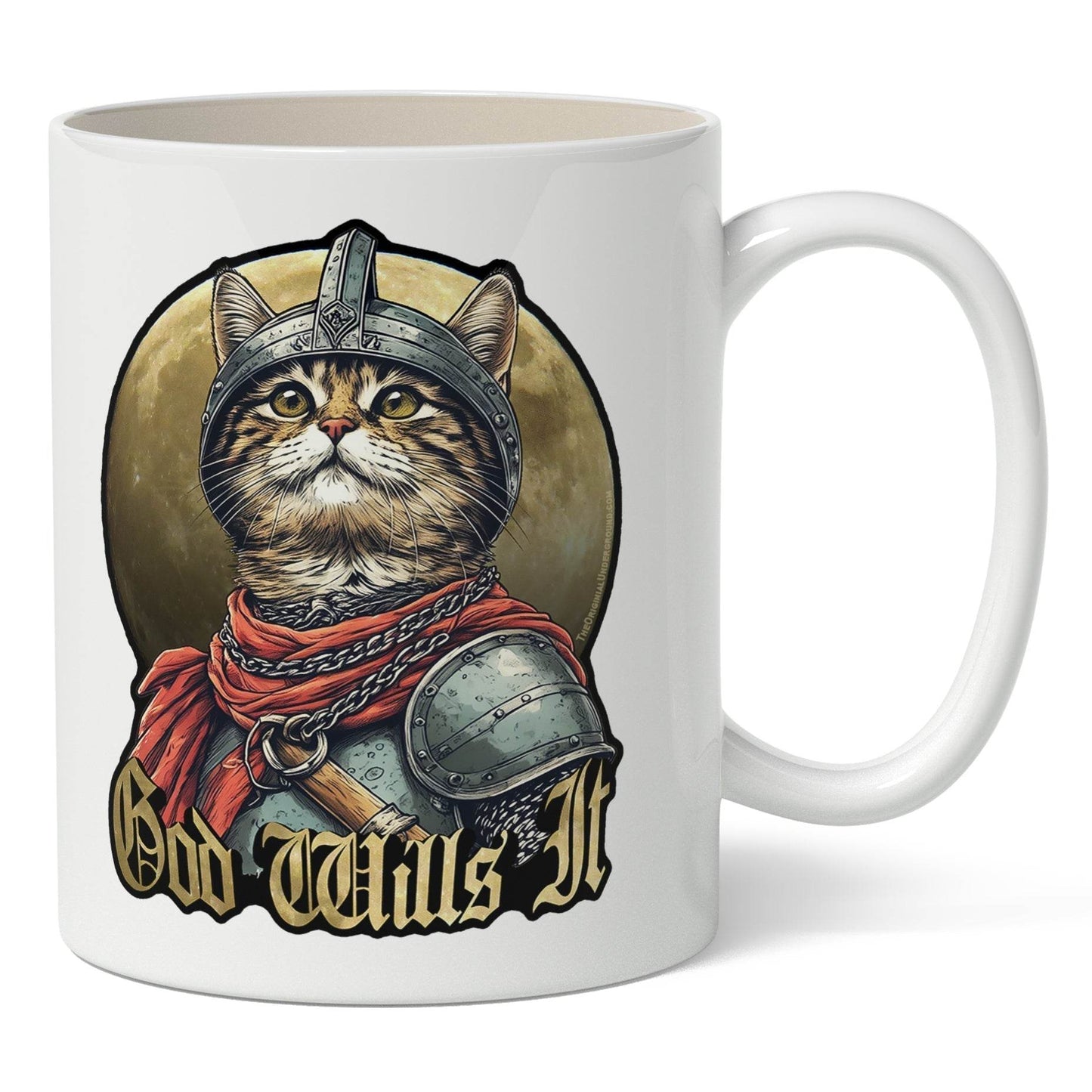 Crusader Cat Mug -