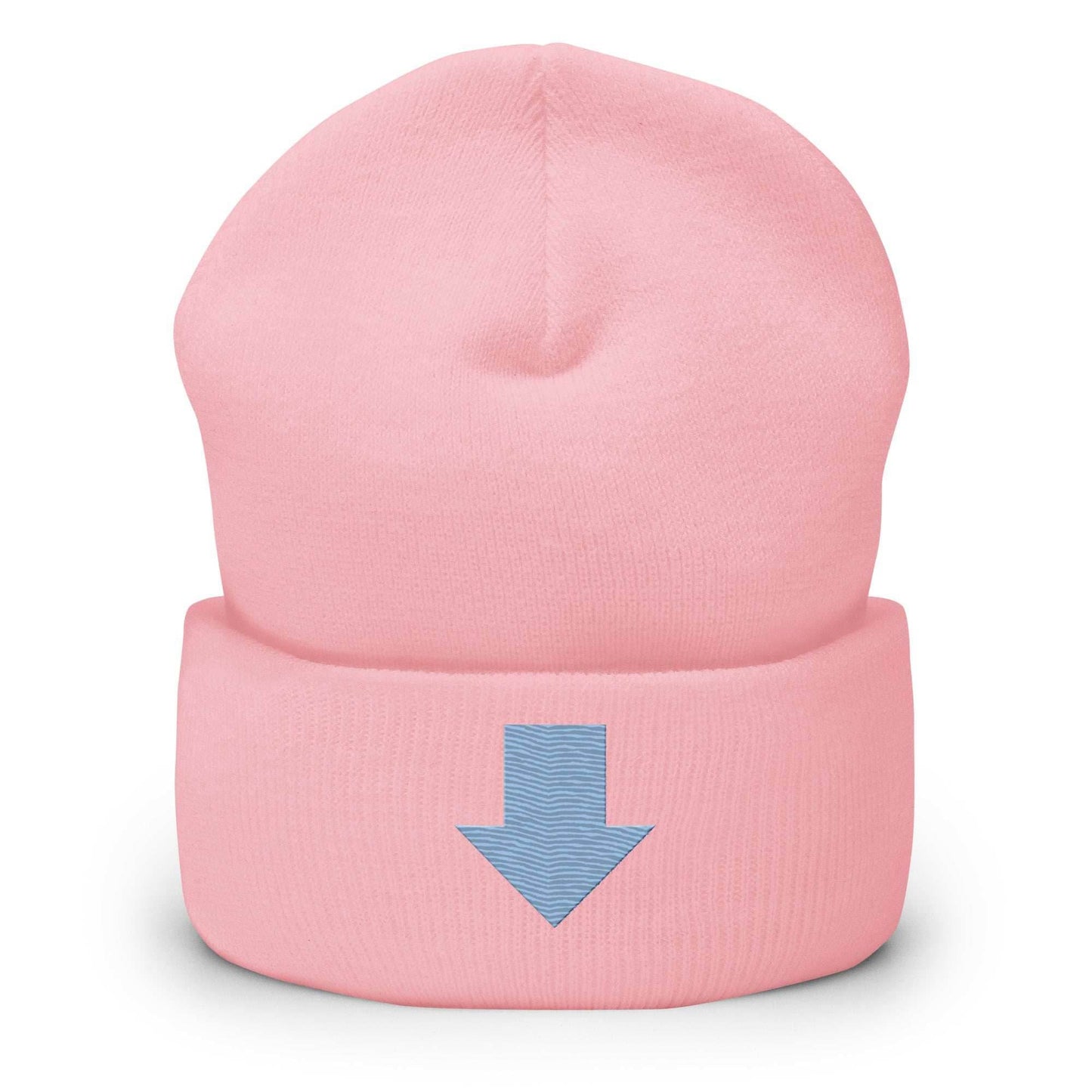 Aang AirBender Unisex Anime Cuffed Beanie - pink