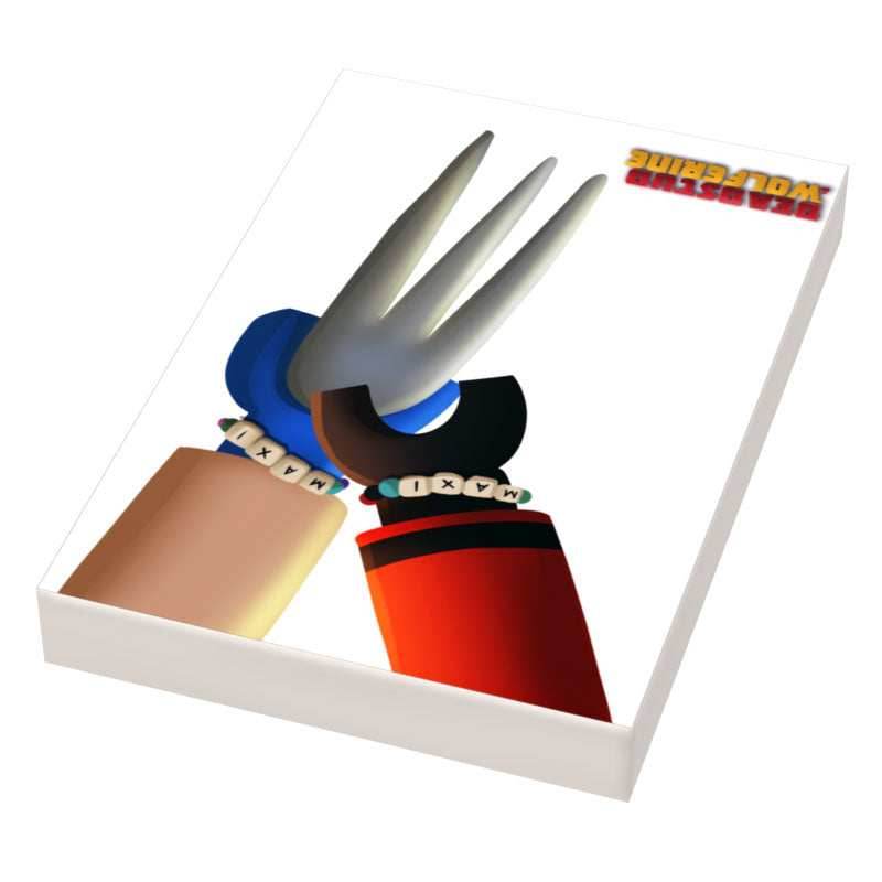 Deadstud & Wolferine (Version 5) Movie Cover (2x3 Tile) - B3 Customs -